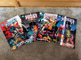 BATMAN SUPERMAN WORLD FINEST TOMOS 1 al 4