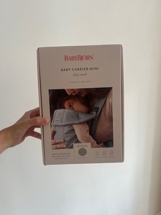 Mochila Portabebé BabyBjörn Mini Airy Mesh