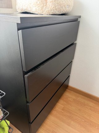Cómoda MALM IKEA Negra
