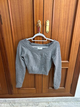 Jersey Gris Bershka Talla S