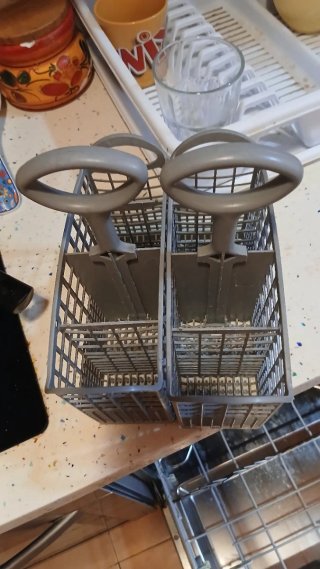 2 Cestos para Cubiertos de Lavavajillas