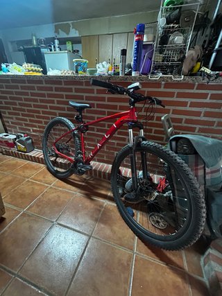 Bicicleta de Montaña Rali Roja