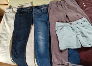 Pantalones Lore Tiro Bajo Talla 36