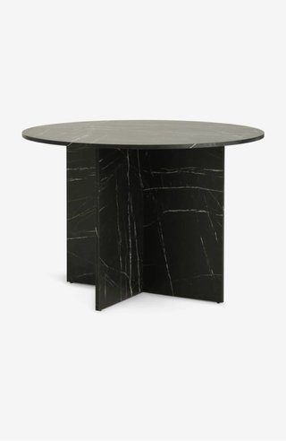 Mesa de Comedor Redonda efecto mármol