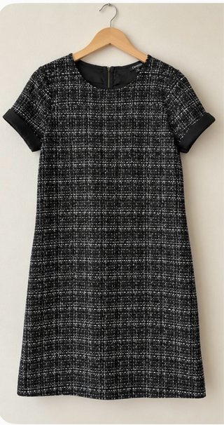 Vestido Forever 21 Negro y Blanco Talla XXXL