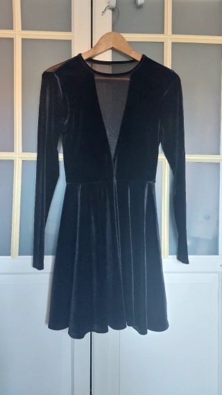 Vestido de fiesta negro