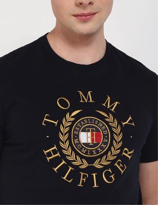 Camiseta Tommy Hilfiger Negra Talla M