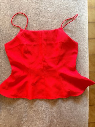 Top de fiesta coral