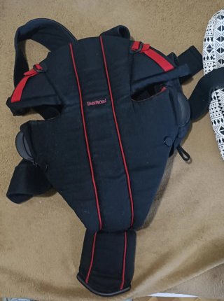 Mochila Portabebés BabyBjörn Negra