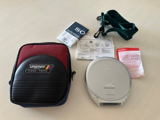 Sony Walkman D-EJ360 CD portátil vintage