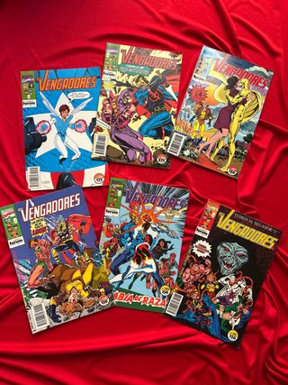 Lote de 6 cómics Los Vengadores