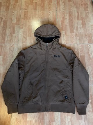 Cazadora Bomber Converse All Star Marrón