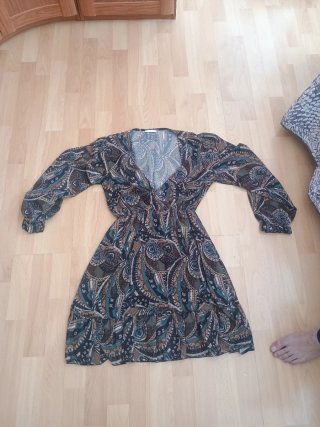 Vestido Estampado Talla M