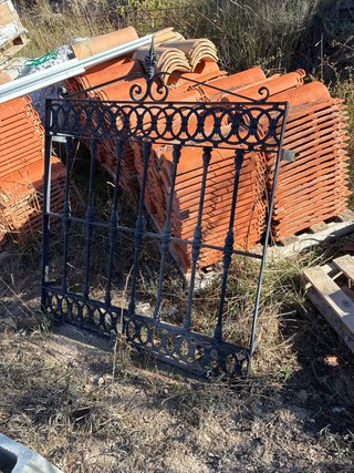 3 Rejas Rústicas de Hierro Forjado