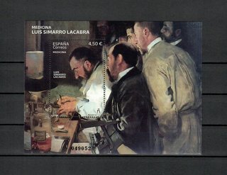 Sellos España 2022 - Medicina - Luis Simarro