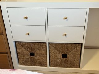 Tocador Kallax IKEA Blanco DIY