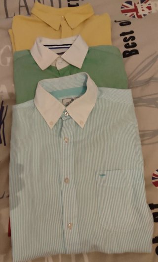 Lote de 3 camisas para chico