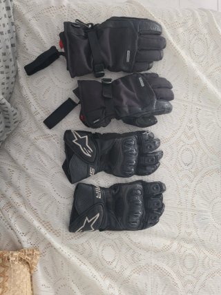 2 Pares de Guantes Moto Alpinestars