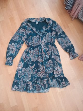Vestido Estampado Estilo Italiano