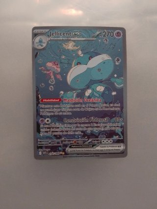 Carta Pokémon Jellicent ex 168/086