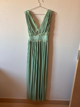 Vestido de fiesta ASOS verde