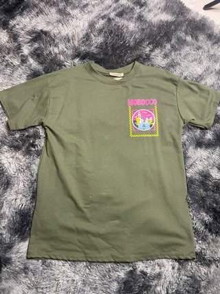Camiseta Verde Morocco