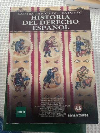 Comentarios de textos de historia del derecho e...