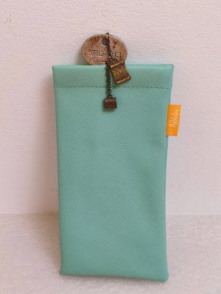 Funda de gafas turquesa