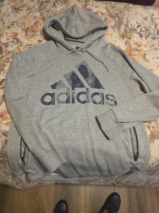 Sudadera Adidas Gris