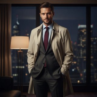 Gabardina Cortefiel M hombre
