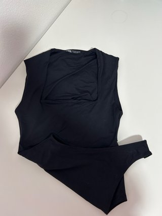 Body negro Zara talla M
