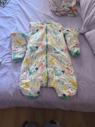 Saco de dormir para bebé con mangas