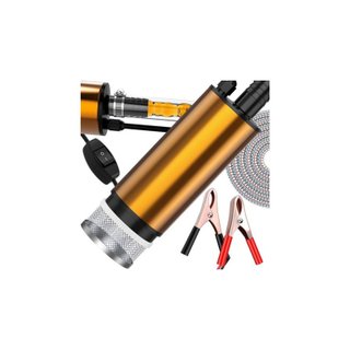 Bomba eléctrica trasvase 12V filtro pinzas
