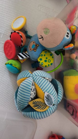 Set de 2 Juguetes Sensoriales para Bebé