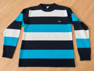 Jersey Lacoste Rayas Talla M