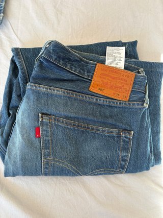 Vaqueros Levi's 501 Azul