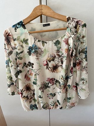 Blusa Pilar Prieto Estampada.