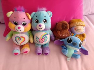 Lote de 5 Peluches Variados