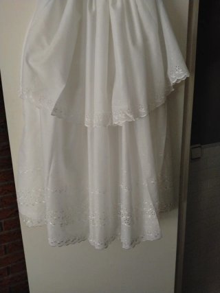 Enagua de fallera blanca