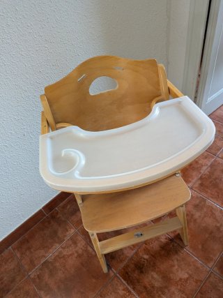 Trona Evolutiva de Madera