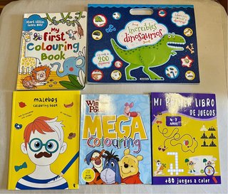 Libros de colorear y juegos
