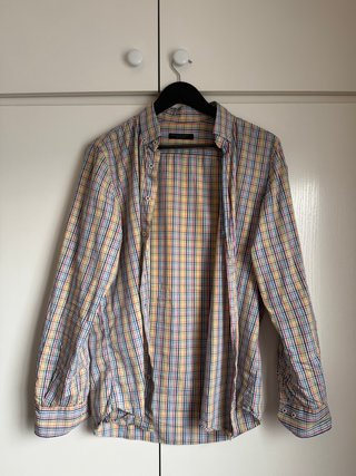 Camisa Purificación García talla 3 cuadros