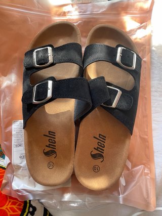 Sandalias Negras Shein Talla 41