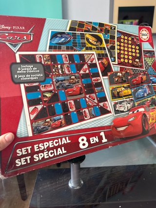Juego de Mesa Cars 8 en 1