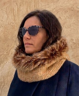 Balaclava Artesanal de Lana y Pelo Tacto suave