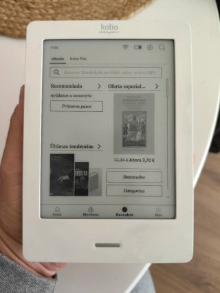 Ebook Kobo Touch Blanco