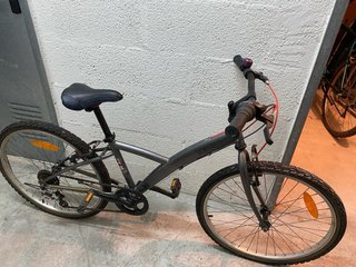 Bicicleta Infantil Decathlon Gris