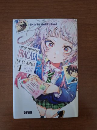 Akira Momose fracasa en el amor ¡otra vez! núm. 01
