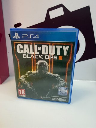 Videojuego PS4 Call of duty Black ops III