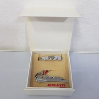 Cadena y Pulsera de Acero Inoxidable Miss Sixty